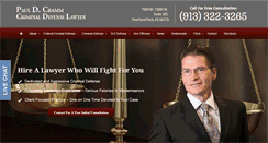 Desktop Screenshot of crammlawfirm.com