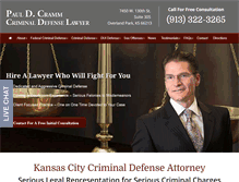 Tablet Screenshot of crammlawfirm.com